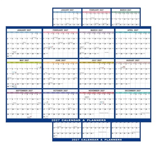 2027 kalender wasserdicht - 2027,