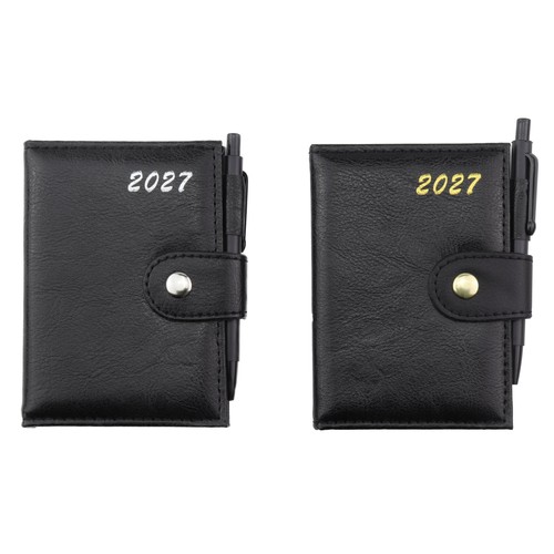 Taschenkalender 2027 mit stift - mit,