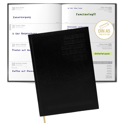 Buchkalender 2026 - , a5