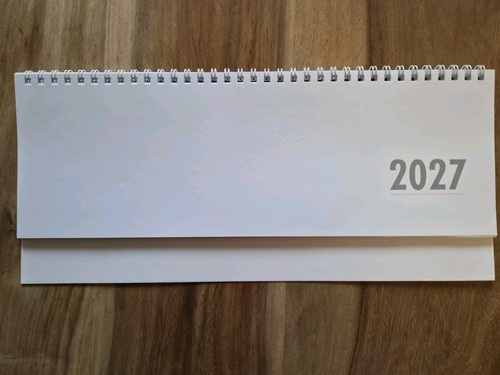 Schreibtischkalender 2027 - ,