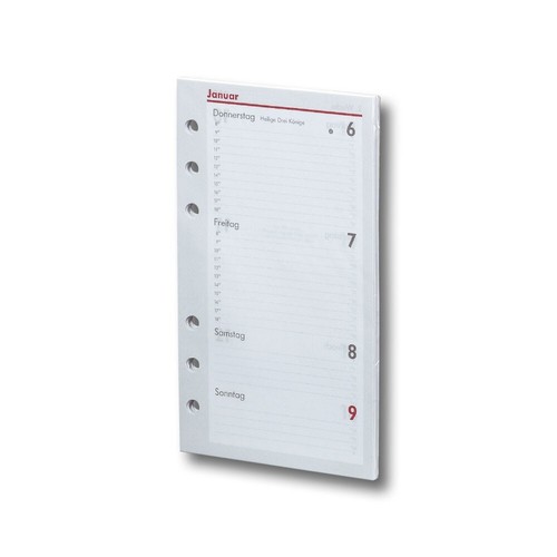 Kalender einlagen bsb - kalender, a6