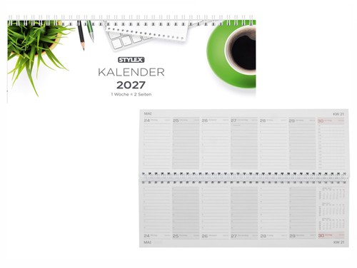 Querkalender woche 2 - 2x,