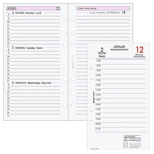 Bind kalender 2026 woche - bind, a6