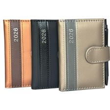 Taschenkalender 2026 mit Stift