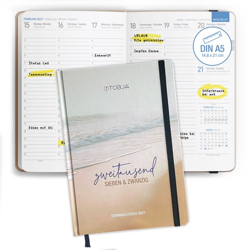 Buchkalender 2027 hardcover - buchkalender,