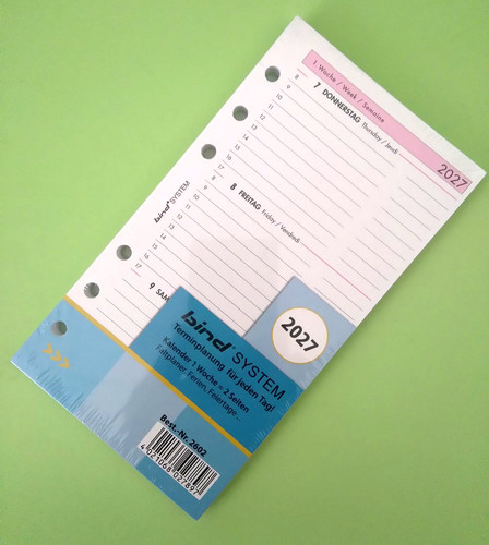 Bind system 2027 kalender - bind,