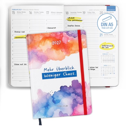 Buchkalender 2027 hardcover - 2027,
