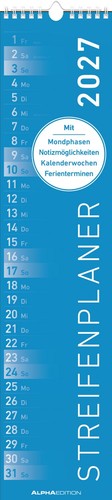 Streifenplaner blau 2027 - streifenplaner,