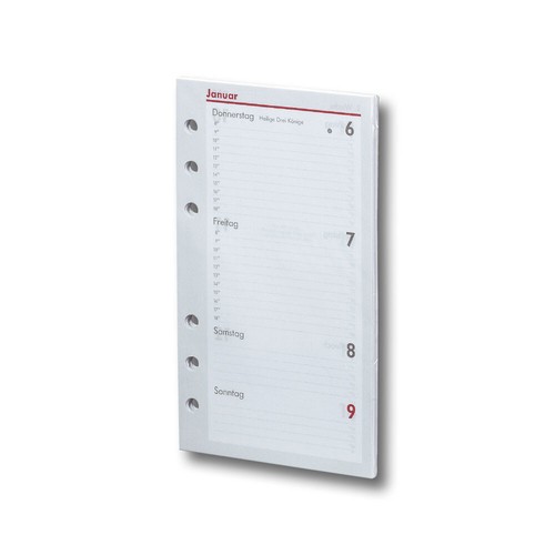 Kalender einlagen bsb - a6,