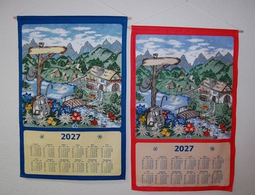 Stoffkalender groß 2027