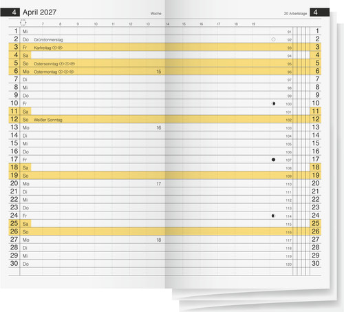 2027 rido idé - rido, ersatzkalender