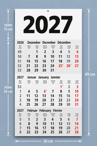 Monats wandkalender kalender - wandkalender,